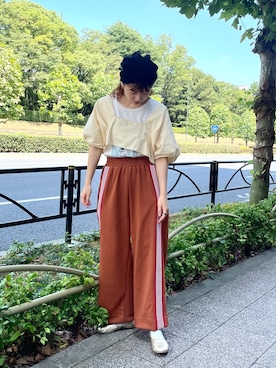 「SANSeLF（サンセルフ）のアイテム」を使った、muro☺︎さん（レディース・150cm）の夏コーディネート