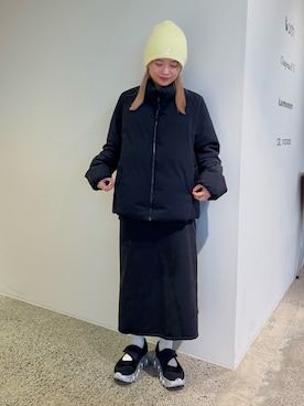 「アイテム（帽子）」を使った、muro☺︎さん（レディース・150cm）の冬コーディネート