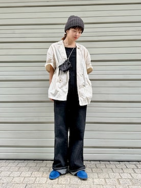「PERNA（ペルナ）のアイテム」を使った、muro☺︎さん（レディース・150cm）の秋コーディネート
