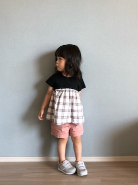 ★app@chi★さん（キッズ・120cm）の夏コーディネート