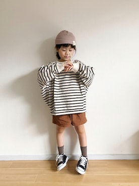 ★app@chi★さん（キッズ・110cm）の秋コーディネート