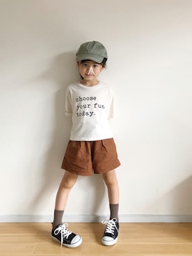 ★app@chi★さん（キッズ・110cm）の秋コーディネート