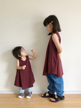 ★app@chi★さん（キッズ・110cm）の夏コーディネート