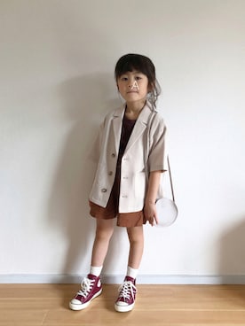 ★app@chi★さん（キッズ・110cm）の夏コーディネート