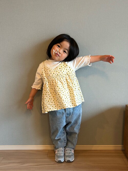 セール】5分袖アソートキャミドッキングトップス（Tシャツ/カットソー