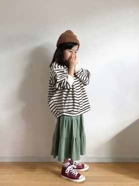 ★app@chi★さん（キッズ・110cm）の秋コーディネート