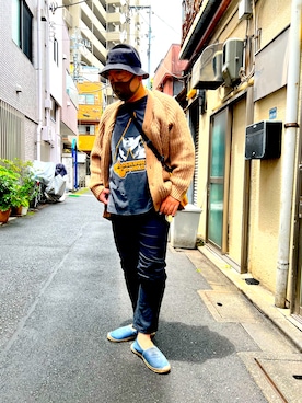 「cheap monday」｜hakaseさん（メンズ・169cm）の夏コーディネート