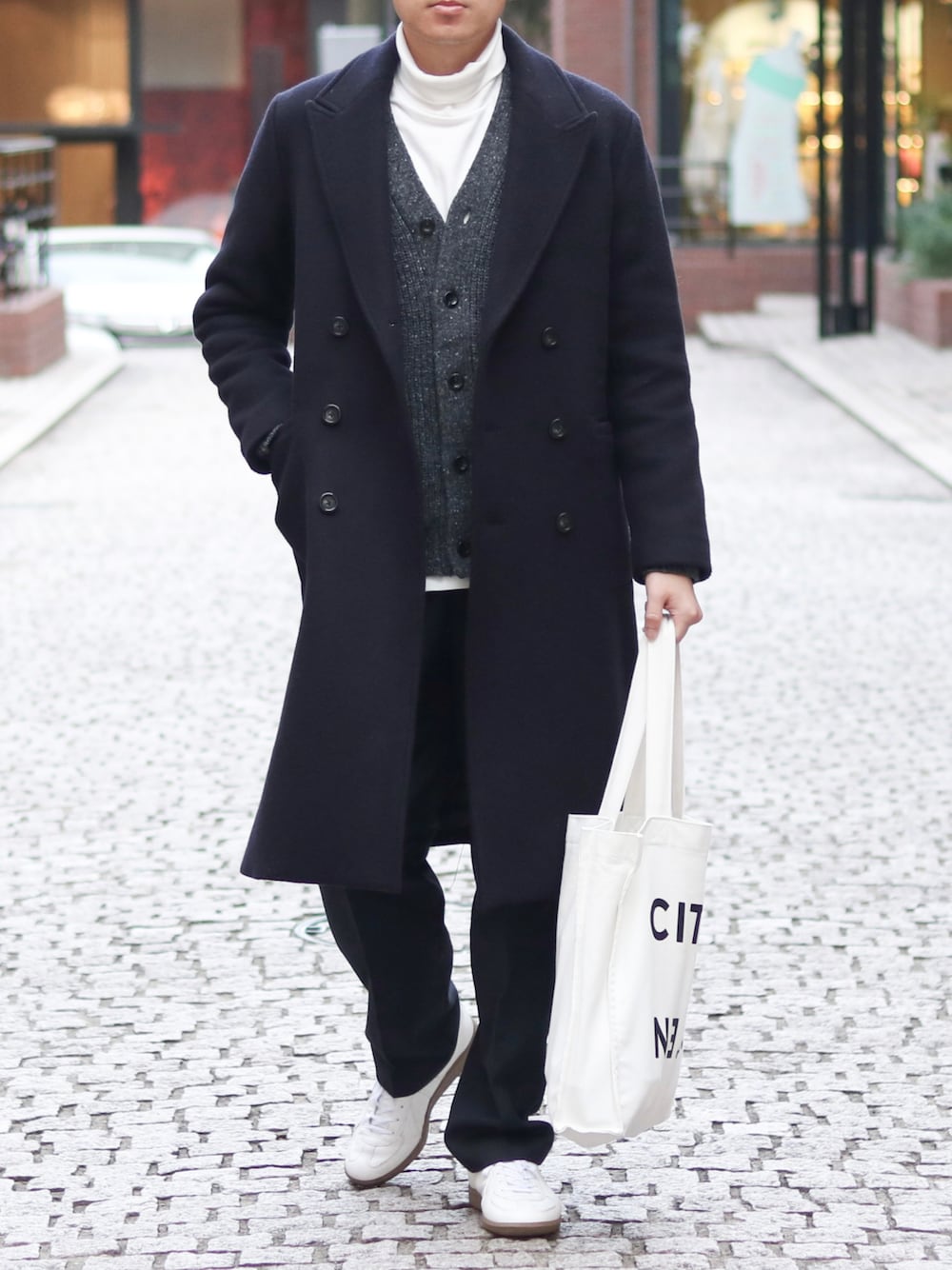 PUBLIC TOKYO シャルムカシミヤダブルチェスター PUBLIC TOKYO（パブリックトウキョウ）の「シャルムカシミヤダブル