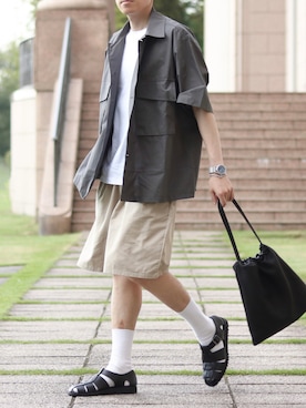 「dmens」｜howellさん（メンズ・175cm）の夏コーディネート