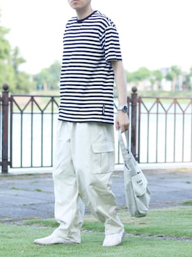 「dmens」｜howellさん（メンズ・175cm）の夏コーディネート
