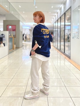 「SCYE BASICS（サイベーシックス）のアイテム」を使った、ito rさん（レディース・147cm）の秋コーディネート