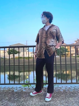 「攻めコーデ」｜こーき 【相互】さん（メンズ・175cm）の夏コーディネート