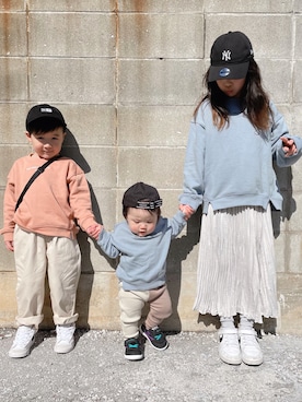 naaaさん（キッズ・130cm）の春コーディネート