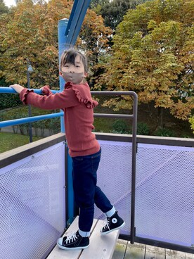 naaaさん（キッズ・130cm）の冬コーディネート