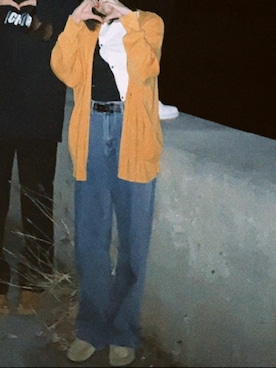 「AMERICAN HOLIC」｜「アイテム（その他トップス）」を使った、mnpさん（レディース・155cm）の春コーディネート