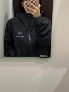 「ARC'TERYX（アークテリクス）のアイテム（ジャケット/アウター）」を使った、mnpさん（レディース・155cm）の冬コーディネート
