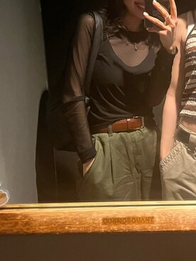 「PUBLUX（パブリュクス）のアイテム（その他シューズ）」を使った、mnpさん（レディース・155cm）の夏コーディネート