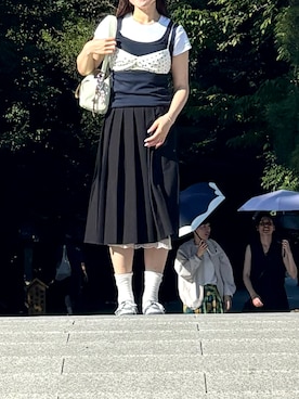 「FEKETE（フェケテ）のアイテム」を使った、myさん（レディース・160cm）の夏コーディネート