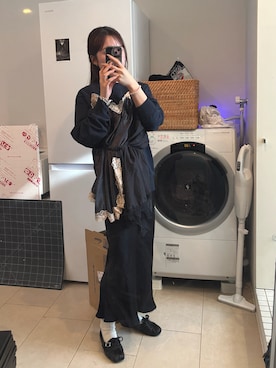 myさん（骨格ストレート・レディース・161cm）の冬コーディネート