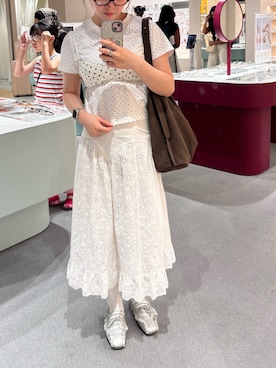 「RONRON（ロンロン）のアイテム」を使った、myさん（レディース・161cm）の春コーディネート