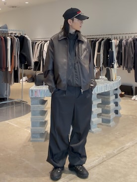 本間 龍祐さん(メンズ・172cm)の春コーディネート