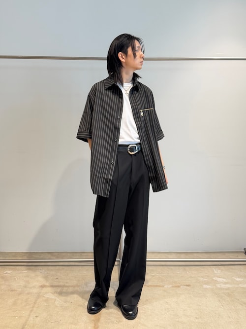 ワイドレッグフレアパンツ（スラックス）｜Lui's（ルイス）の
