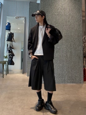 「Lui's（ルイス）のアイテム（その他パンツ）」を使った、Ryu.さん（メンズ・172cm）の春コーディネート