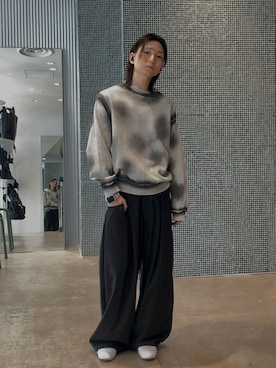 本間 龍祐さん（メンズ・172cm）の春コーディネート