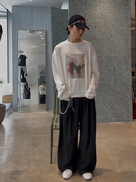 本間 龍祐さん(メンズ・172cm)の春コーディネート