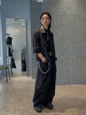 本間 龍祐さん（メンズ・172cm）の春コーディネート