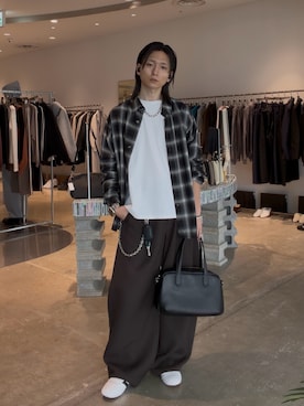 本間 龍祐さん(メンズ・172cm)の春コーディネート