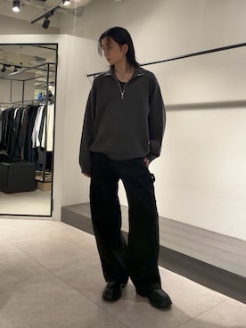 「Dickies（ディッキーズ）のアイテム」を使った、Ryu.さん（メンズ・172cm）の秋コーディネート