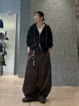 「Lui's（ルイス）のアイテム」を使った、Ryu.さん（メンズ・172cm）の夏コーディネート