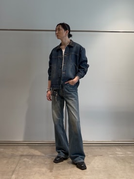 「Lui's（ルイス）のアイテム」を使った、Ryu.さん（メンズ・172cm）の夏コーディネート