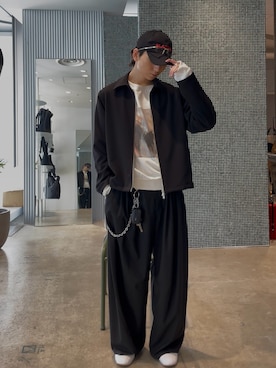 本間 龍祐さん(メンズ・172cm)の春コーディネート