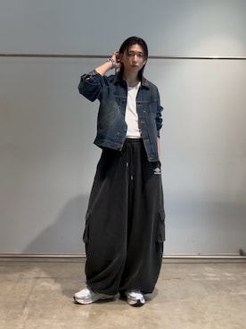 「アイテム（ブルゾン）」を使った、Ryu.さん（メンズ・172cm）の夏コーディネート