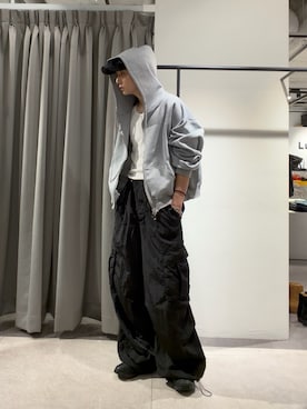 「ショート丈トップス」｜Ryu.さん（メンズ・172cm）の秋コーディネート