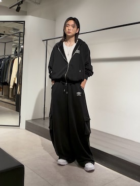 「UMBRO（アンブロ）のアイテム」を使った、Ryu.さん（メンズ・172cm）の秋コーディネート