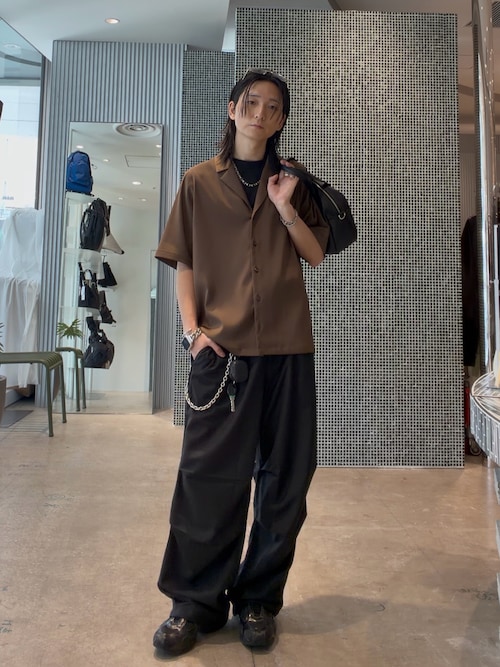Lui's（ルイス） ワイドパンツ パンツ パラシュートスラックス メンズ