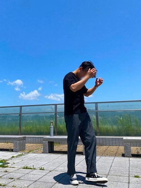 「ct70」｜大津もんさん（メンズ・177cm）の夏コーディネート