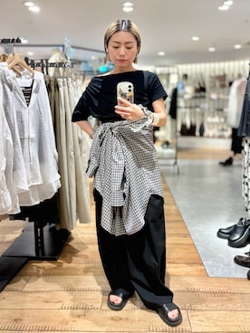 「LAKOLE（ラコレ）のアイテム」を使った、Akihooooo!さん（レディース・153cm）の春コーディネート