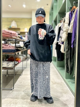 「PAGEBOY（ページボーイ）のアイテム」を使った、Akihooooo!さん（レディース・153cm）の冬コーディネート