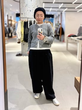 「アイテム（ヘアバンド）」を使った、Akihooooo!さん（レディース・153cm）の秋コーディネート