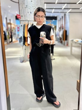 「PAES（ペイズ）のアイテム」を使った、Akihooooo!さん（レディース・153cm）の夏コーディネート