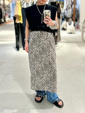 「RAGEBLUE（レイジブルー）のアイテム」を使った、Akihooooo!さん（レディース・153cm）の夏コーディネート