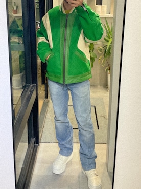 「ANDERSSON BELL（アンダースンベル）のアイテム」を使った、hide。。さん（メンズ・166cm）の秋コーディネート