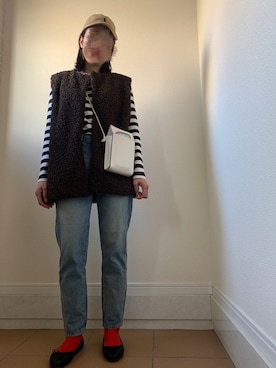 「Ralph Lauren」｜「アイテム（帽子）」を使った、hico_chanさん（レディース・155cm）の春コーディネート