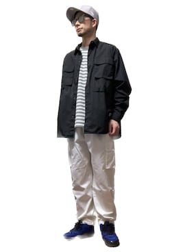 モミヒゲさん（メンズ・175cm）の秋コーディネート