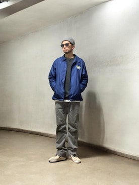 モミヒゲさん（メンズ・175cm）の冬コーディネート