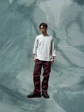 「Danner（ダナー）のアイテム」を使った、モミヒゲさん（メンズ・175cm）の秋コーディネート
